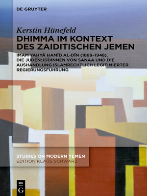 cover image of Dhimma im Kontext des zaiditischen Jemen